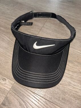 Black Nike Logo Visor